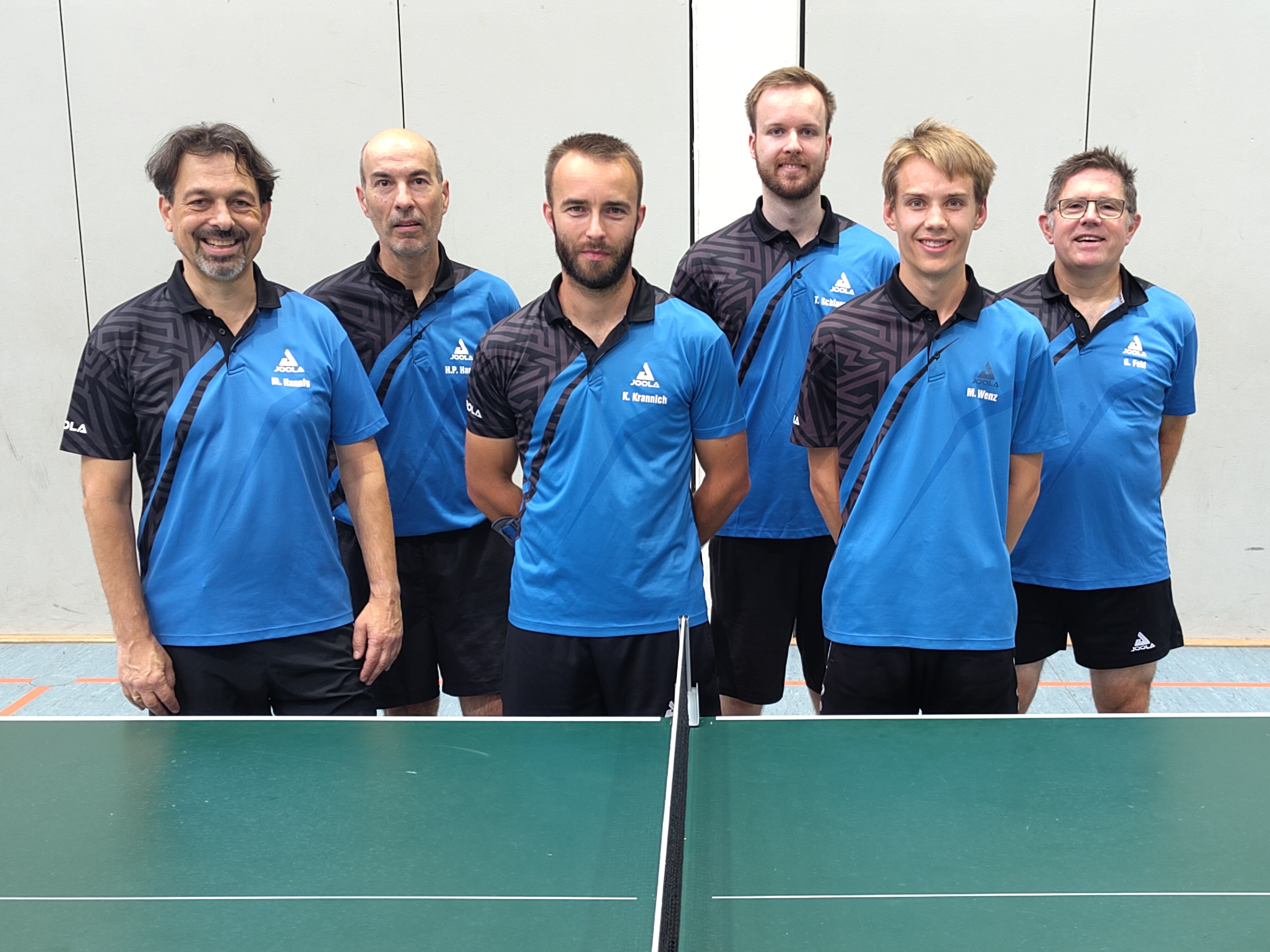 Mannschaftsfoto 3. Herrenmannschaft Saison 26/27 Vorrunde